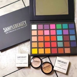 Sample Beauty Eyeshadow Pallet & 2 Concealers